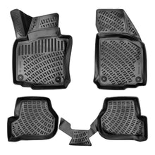 Covorase auto din cauciuc tip tavita Premium Line, Skoda Octavia (II), 2004-2013