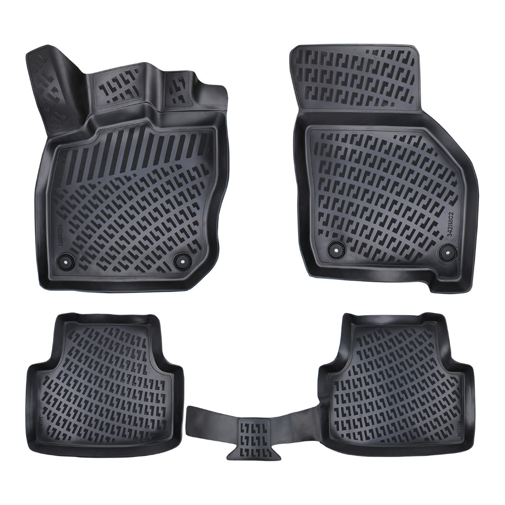 Covorase auto din cauciuc tip tavita Premium Line, Skoda Octavia (IV), 2020-