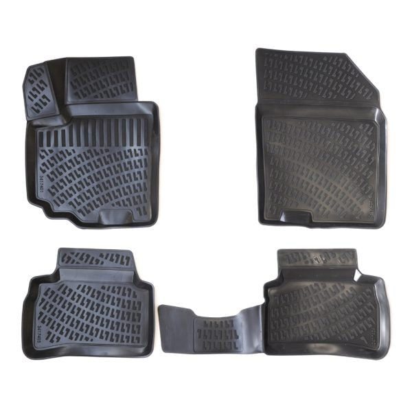 Covorase auto din cauciuc tip tavita Premium Line, Suzuki Swift (III), 2010-2017