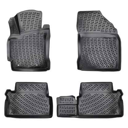 Covorase auto din cauciuc tip tavita Premium Line, Toyota Auris (II), 2012-2018