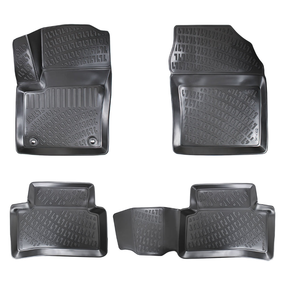 Covorase auto din cauciuc tip tavita Premium Line, Toyota C-HR (2WD/4WD), 2016-2023