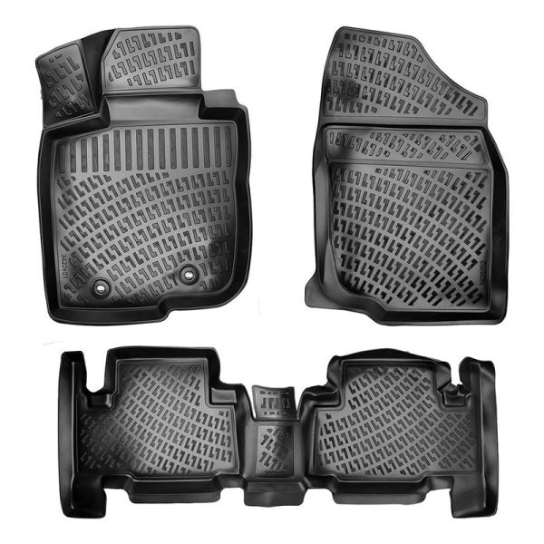 Covorase auto din cauciuc tip tavita Premium Line, Toyota RAV4 (XA30), 2005-2012