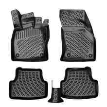 Covorase auto din cauciuc tip tavita Premium Line, Volkswagen Golf 7, 2012-2019