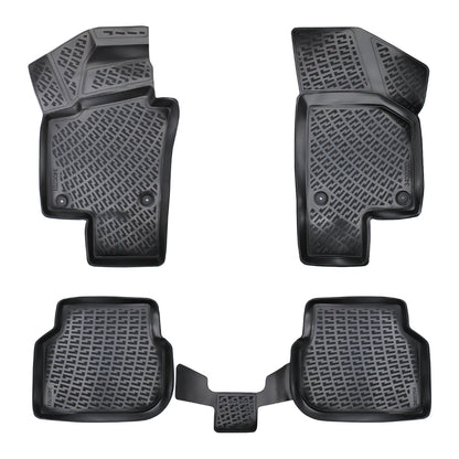 Covorase auto din cauciuc tip tavita Premium Line, Volkswagen Jetta (VI), 2010-2019