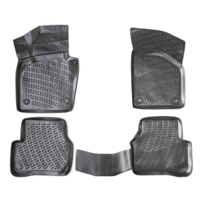 Covorase auto din cauciuc tip tavita Premium Line, Volkswagen Tiguan (I), 2007-2017