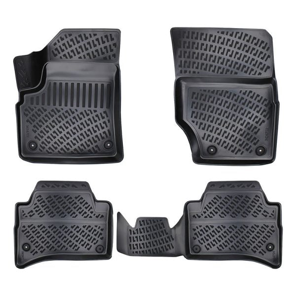 Covorase auto din cauciuc tip tavita Premium Line, Volkswagen Touareg (I), 2002-2010