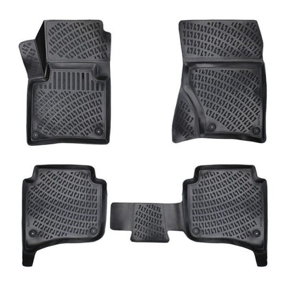 Covorase auto din cauciuc tip tavita Premium Line, Volkswagen Touareg (II), 2010-2018