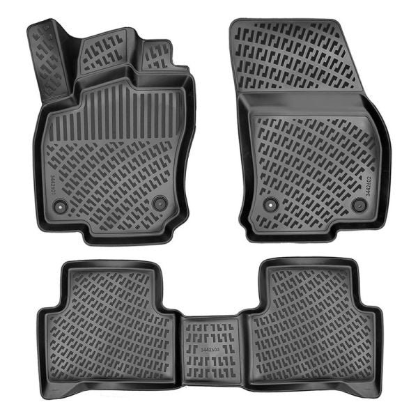 Covorase auto din cauciuc tip tavita Premium Line, Volkswagen Touran (II), 2015-