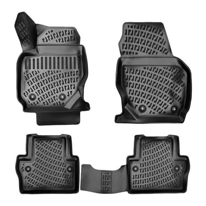 Covorase auto din cauciuc tip tavita Premium Line, Volvo S80 (II), 2006-2016