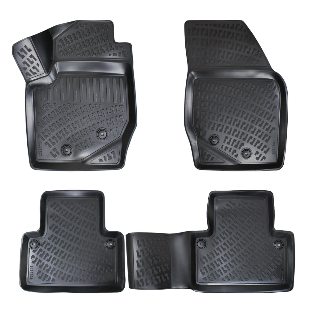 Covorase auto din cauciuc tip tavita Premium Line, Volvo XC90 (II), 2002-2015