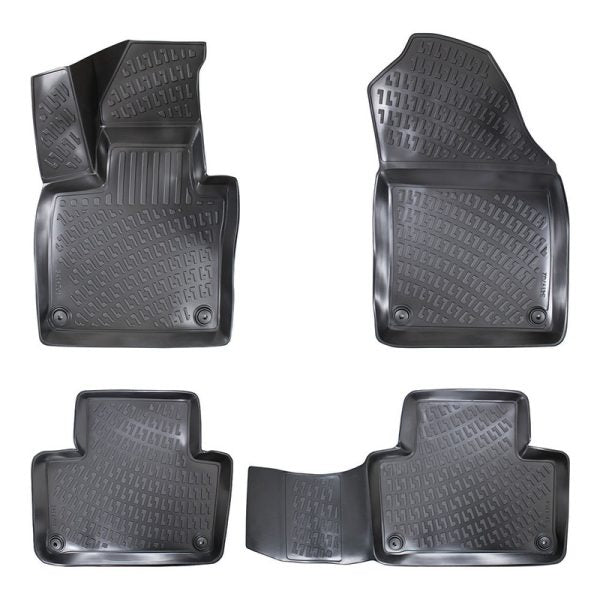 Covorase auto din cauciuc tip tavita Premium Line, Volvo XC90 (II), 2015-