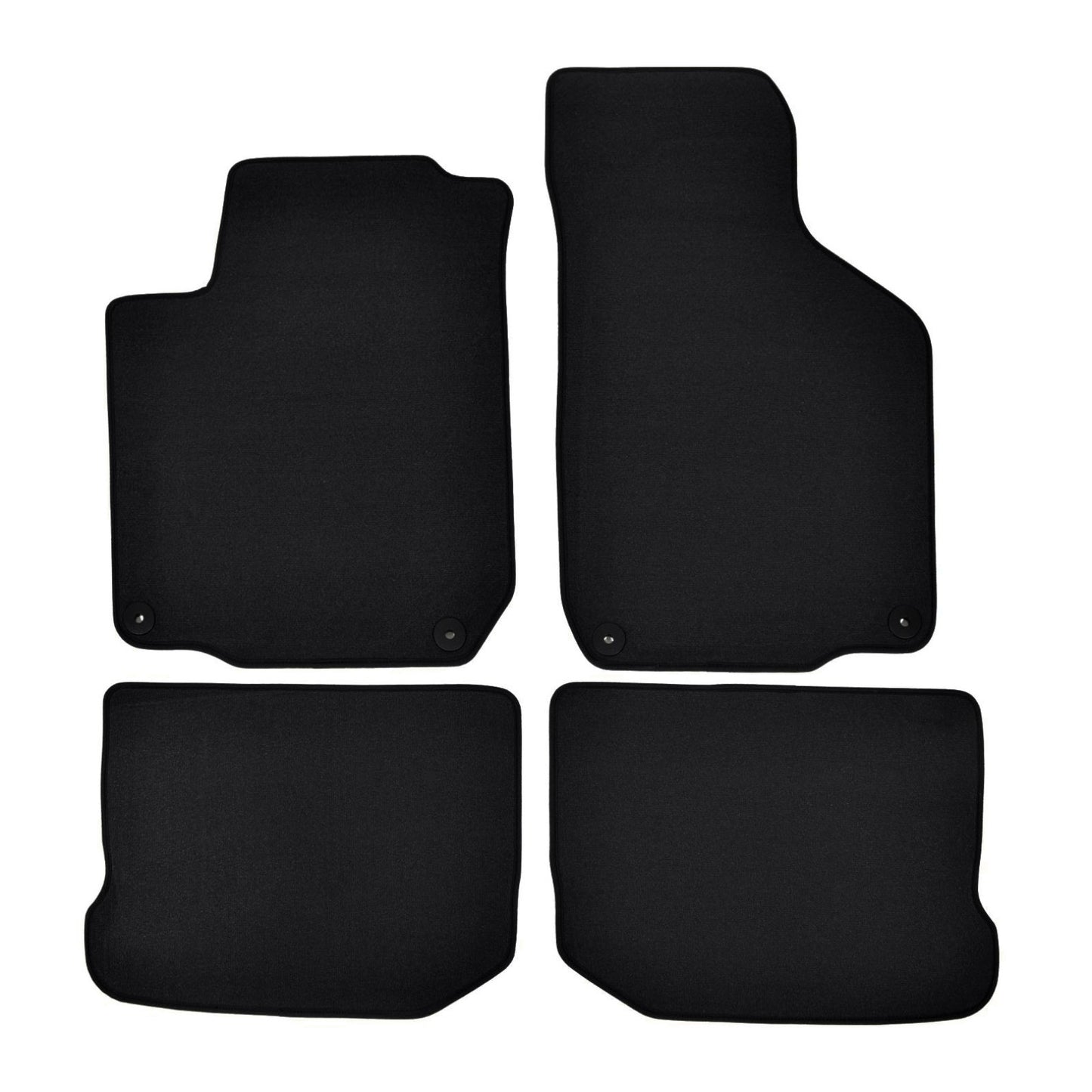 Covorase auto din velur Premium Balck, Volkswagen Golf 4, 1997-2003
