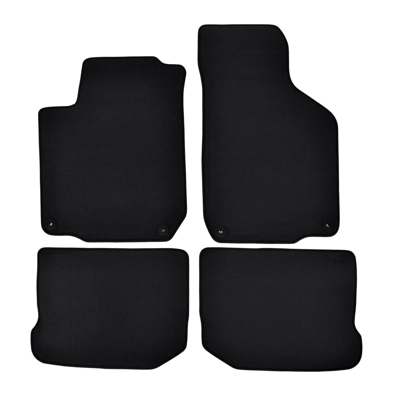 Covorase auto din velur Premium Balck, Volkswagen Golf 4, 1997-2003