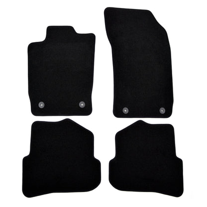 Covorase auto din velur Premium Black, Audi A1, 2010-2018