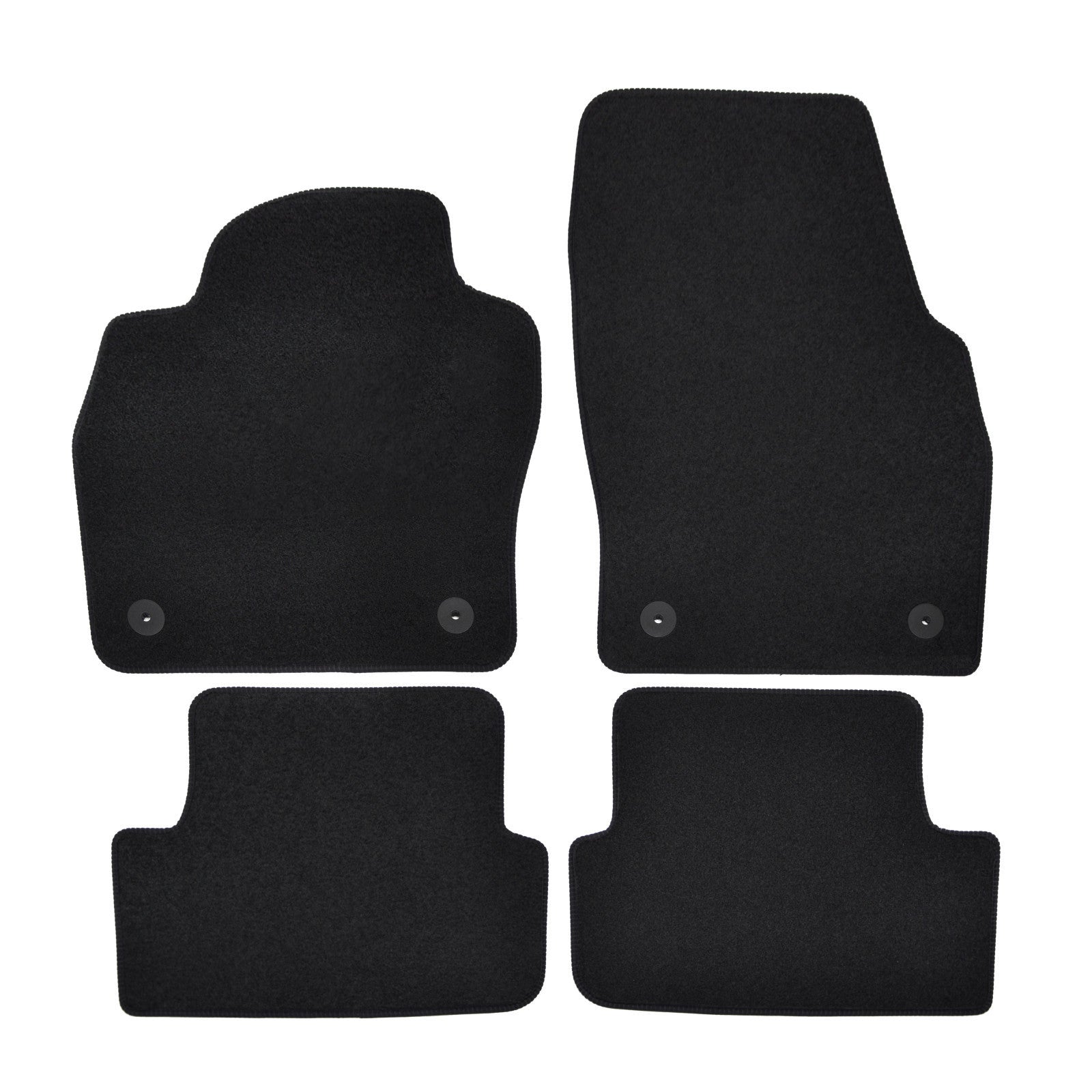 Covorase auto din velur Premium Black, Audi A1, 2019-