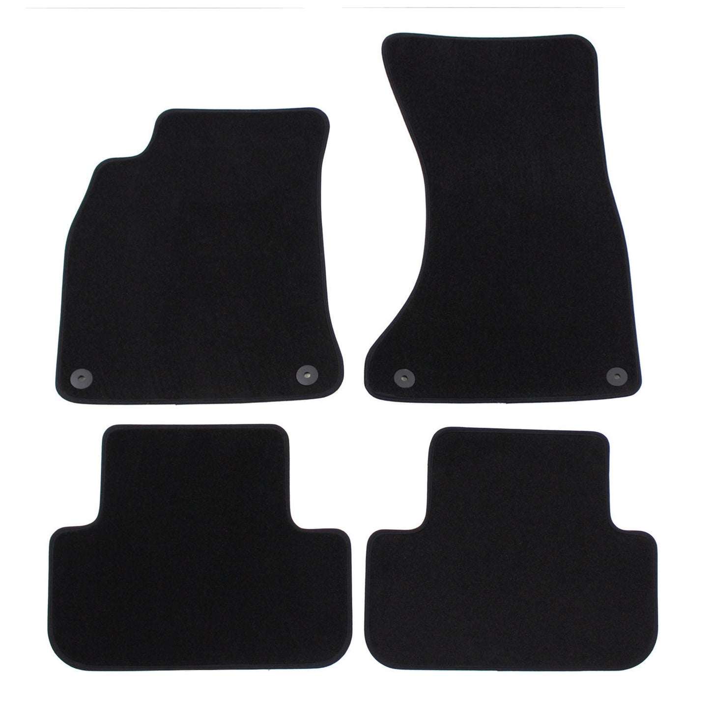 Covorase auto din velur Premium Black, Audi A4 (B8), 2008-2015
