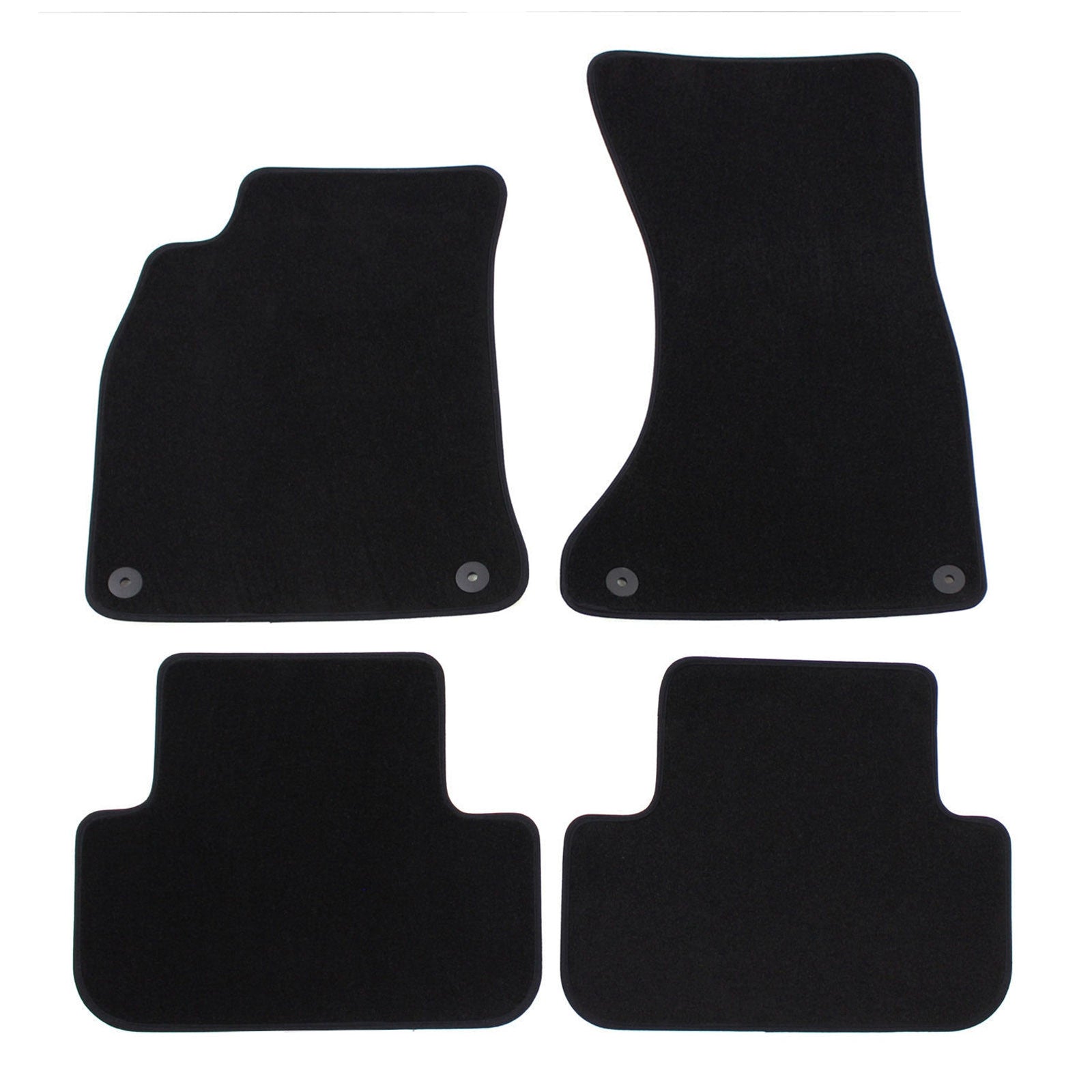 Covorase auto din velur Premium Black, Audi A4 (B8), 2008-2015