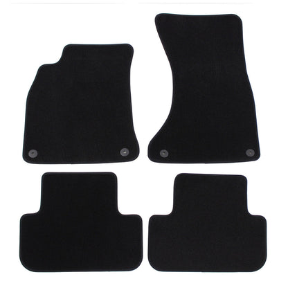 Covorase auto din velur Premium Black, Audi A4 (B8), 2008-2015