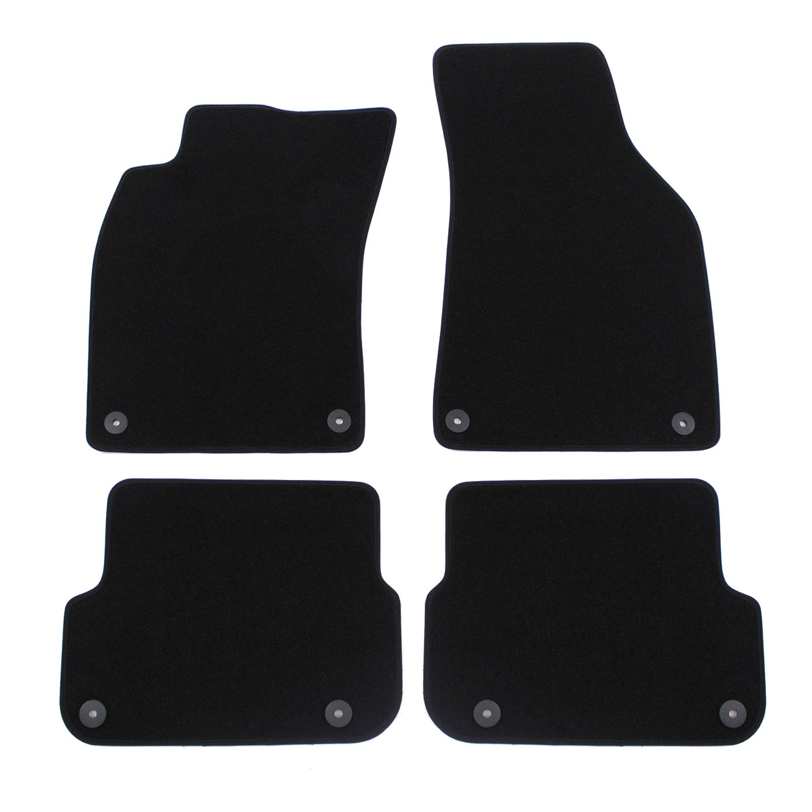 Covorase auto din velur Premium Black, Audi A6 (C6), 2004-2011