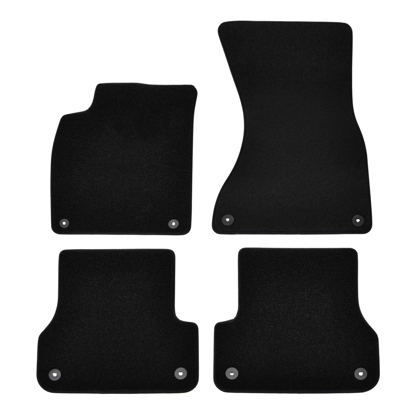 Covorase auto din velur Premium Black, Audi A7 (C7), 2010-2018