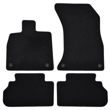Covorase auto din velur Premium Black, Audi Q5, 2017-
