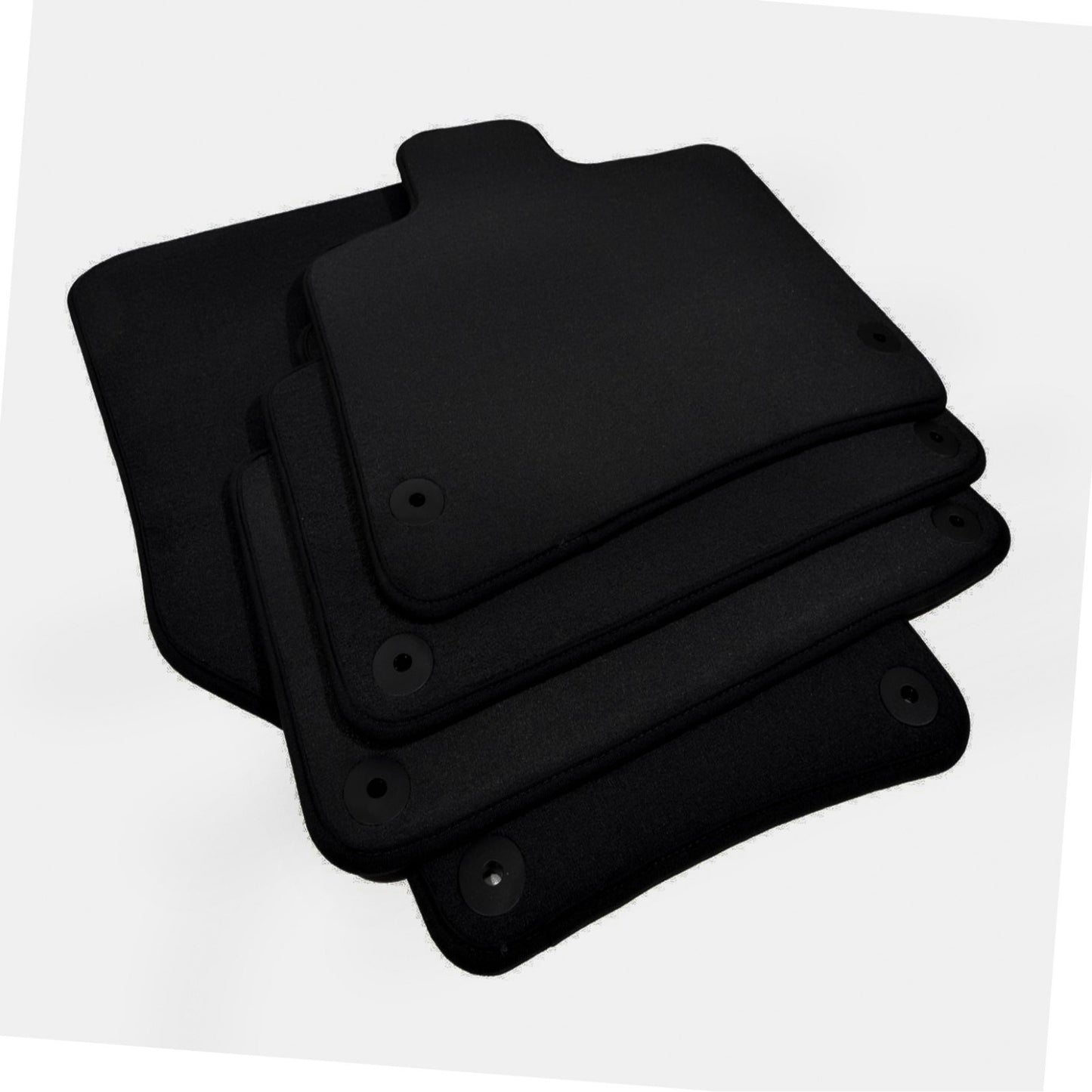 Covorase auto din velur Premium Black, Audi Q7, SUV, 2006-2015
