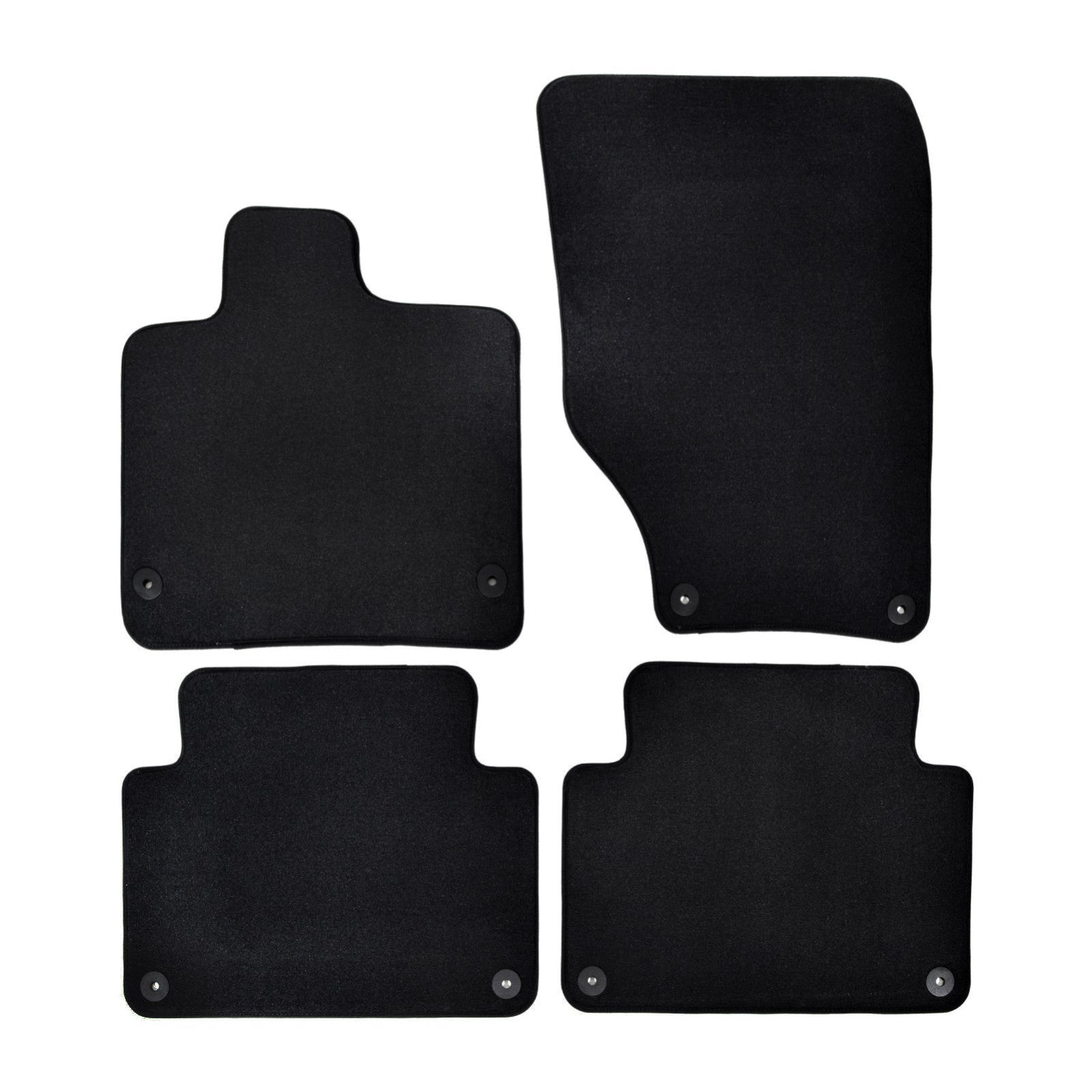 Covorase auto din velur Premium Black, Audi Q7, SUV, 2006-2015