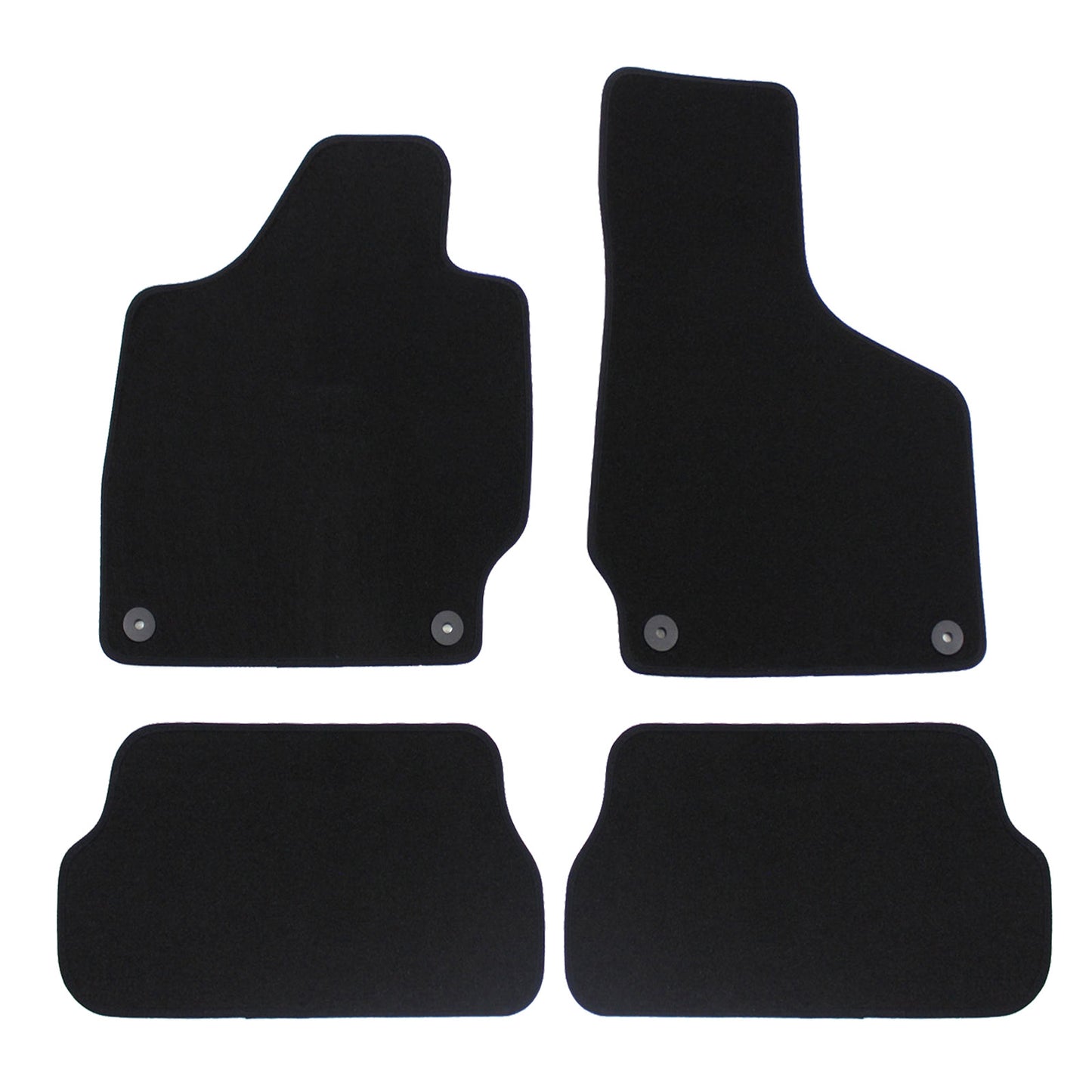 Covorase auto din velur Premium Black, Audi TT, 2006-2014