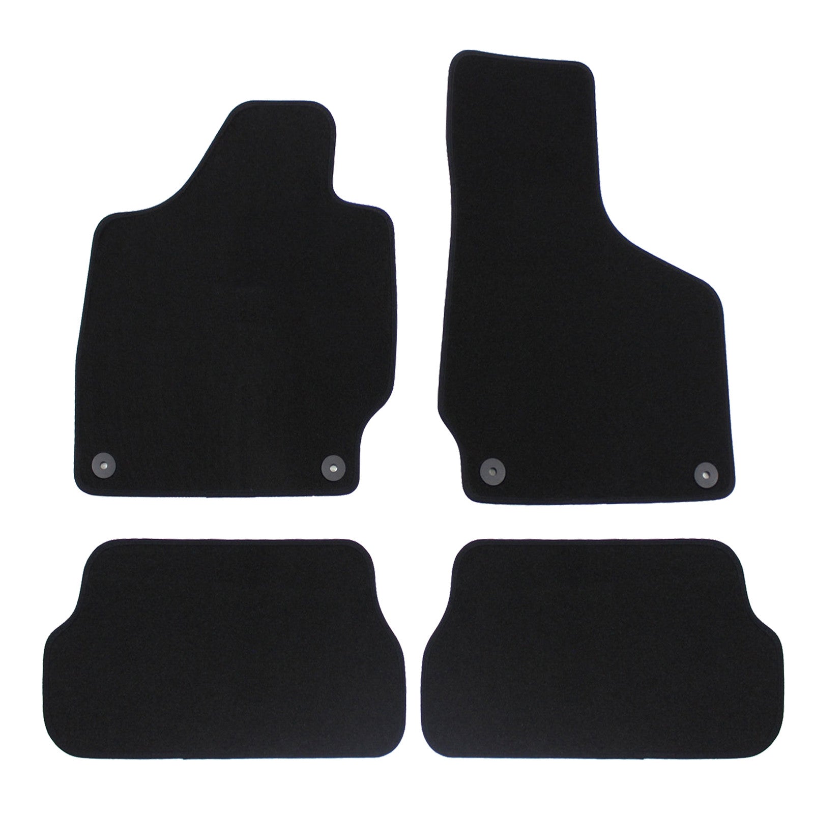 Covorase auto din velur Premium Black, Audi TT, 2006-2014