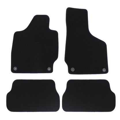 Covorase auto din velur Premium Black, Audi TT, 2006-2014