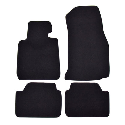Covorase auto din velur Premium Black, BMW Seria 1 (F20), 2011-2019