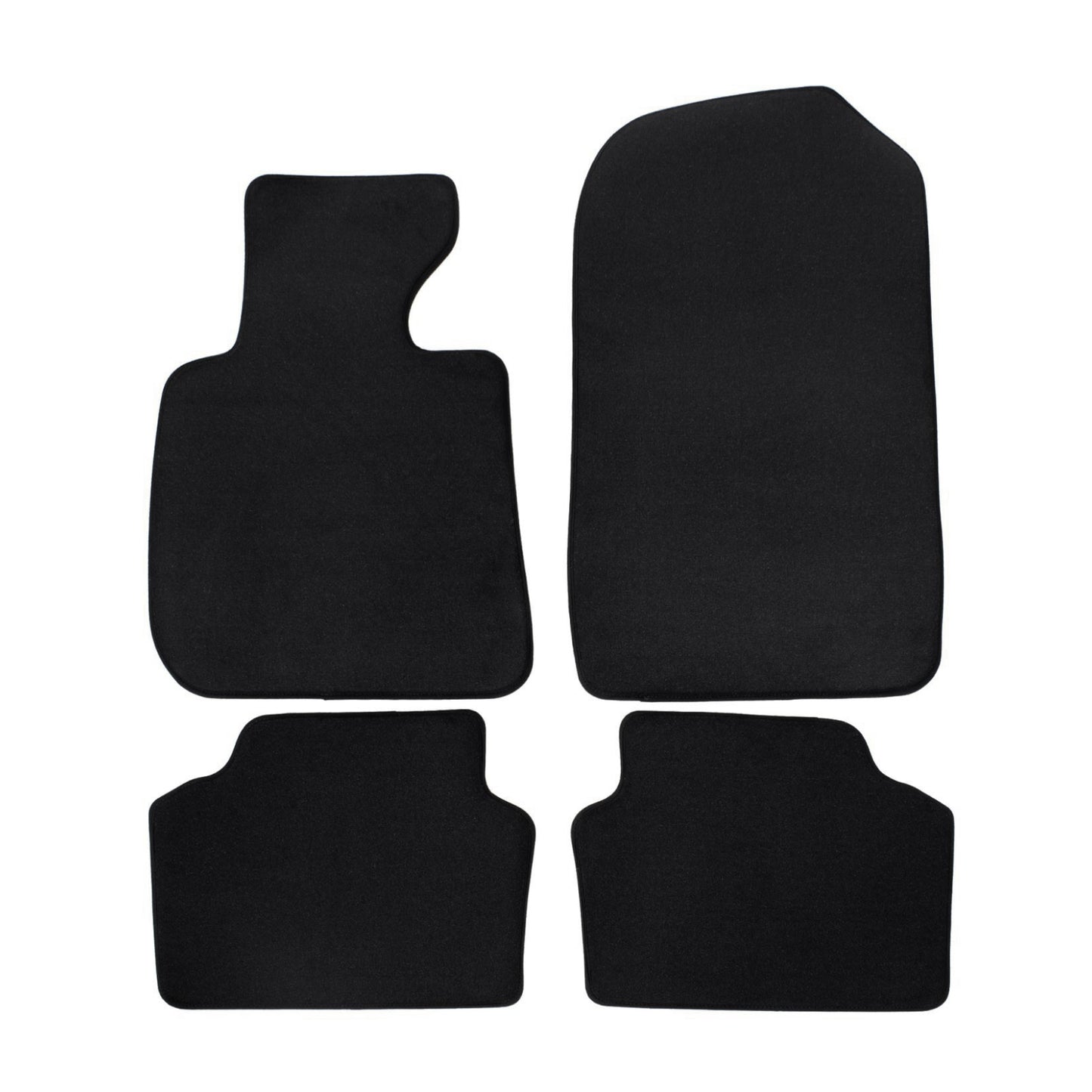 Covorase auto din velur Premium Black, BMW Seria 3 (E90), 2004-2013