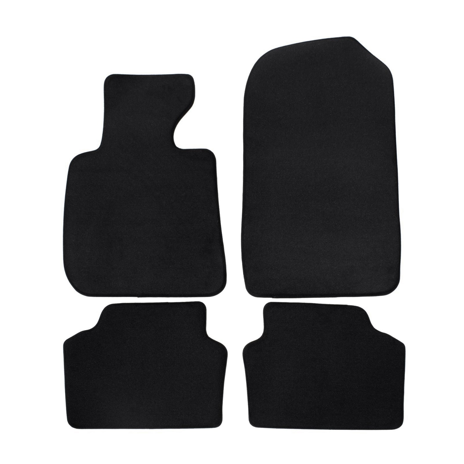Covorase auto din velur Premium Black, BMW Seria 3 (E90), 2004-2013