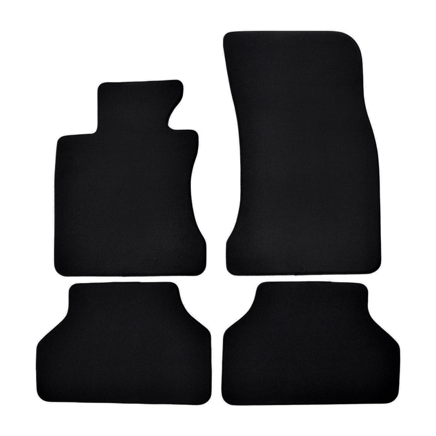 Covorase auto din velur Premium Black, BMW Seria 5 (E60), berlina, 2003-2010