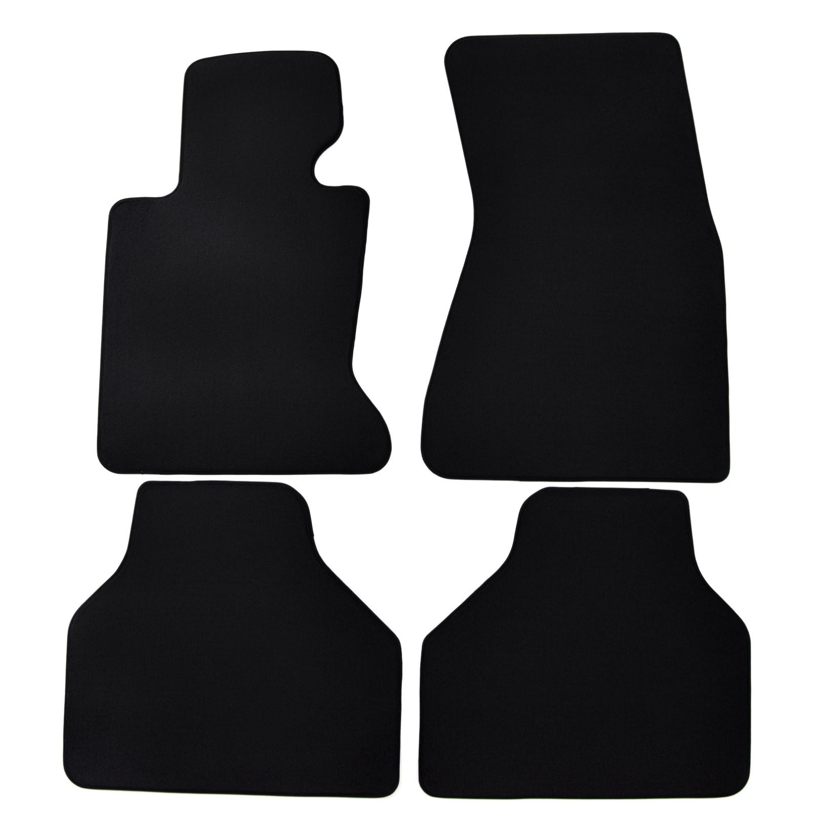 Covorase auto din velur Premium Black, BMW Seria 7 (E65), 2001-2008