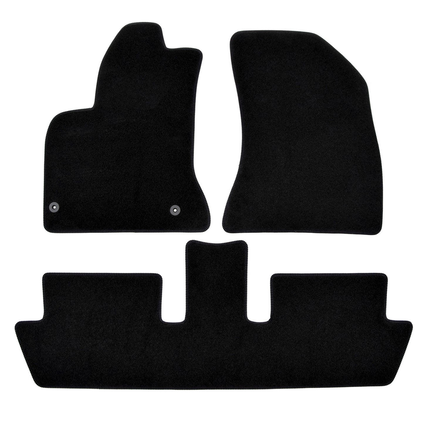 Covorase auto din velur Premium Black, Citroen C4 Grand Picasso, 2006-2013