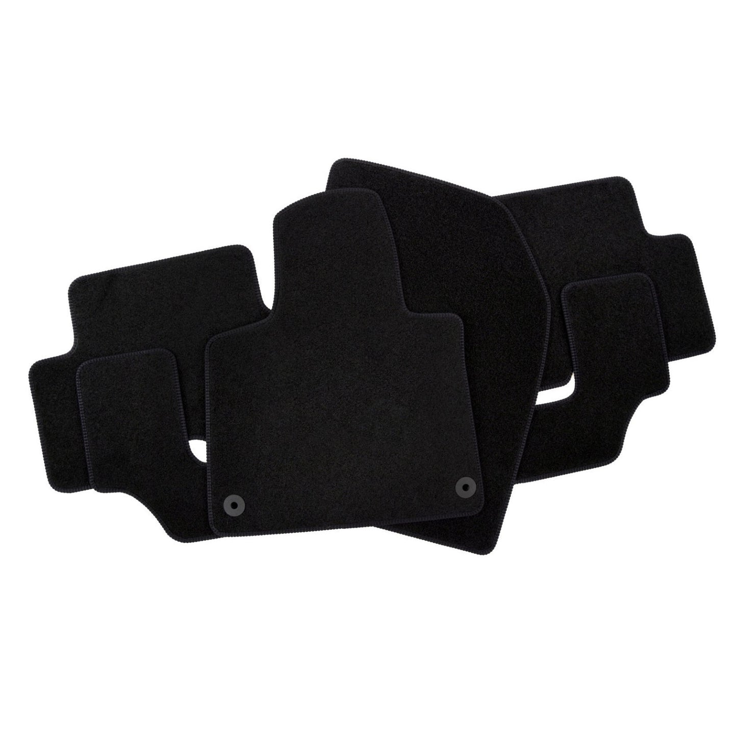 Covorase auto din velur Premium Black, Citroen C4 Grand Picasso, 2014-