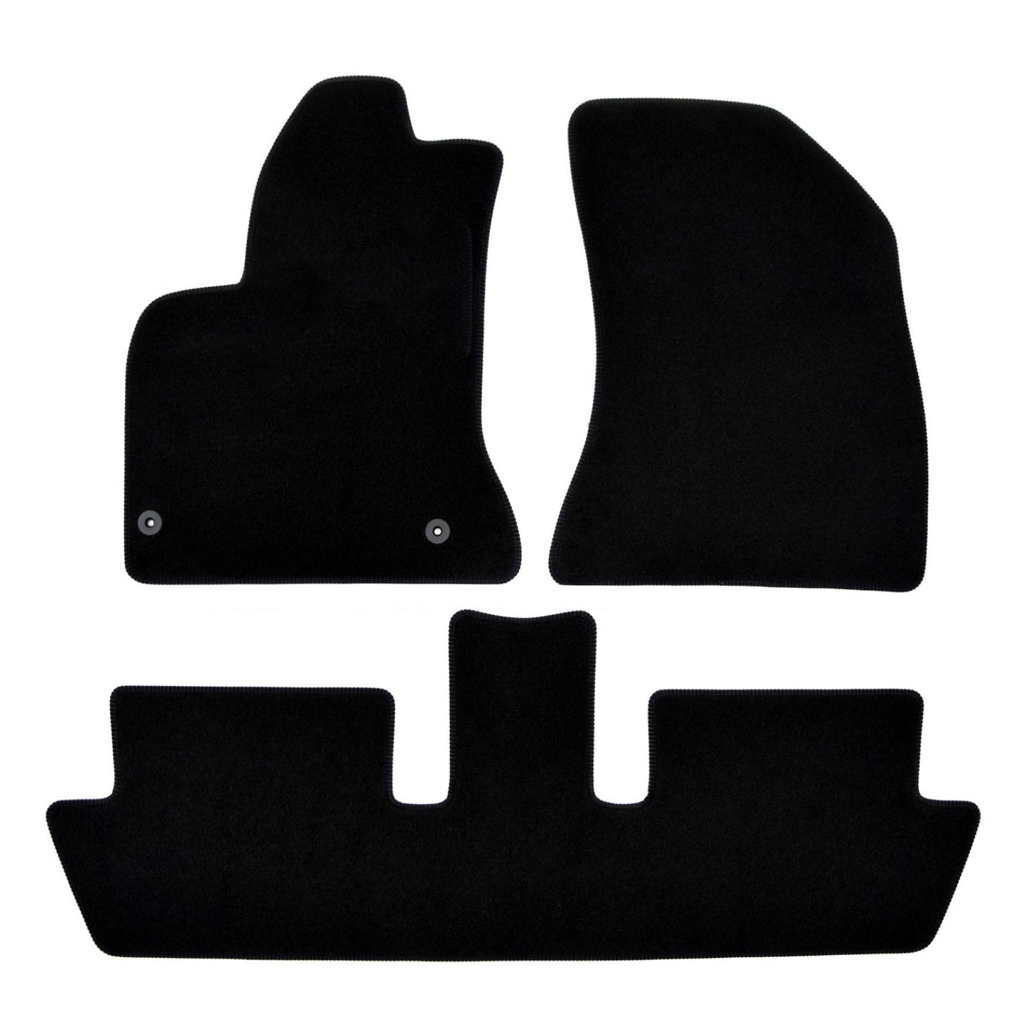 Covorase auto din velur Premium Black, Citroen C4 Picasso, 2006-2013