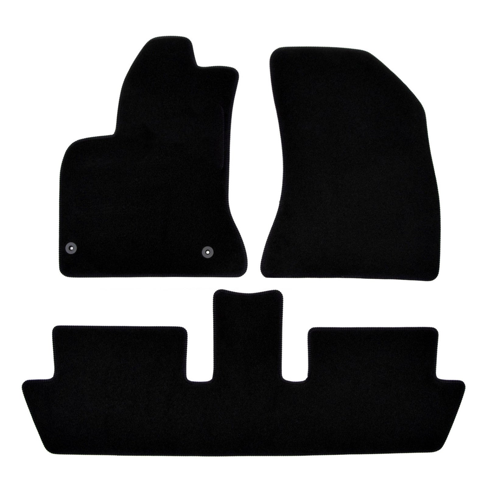 Covorase auto din velur Premium Black, Citroen C4 Picasso, 2006-2013