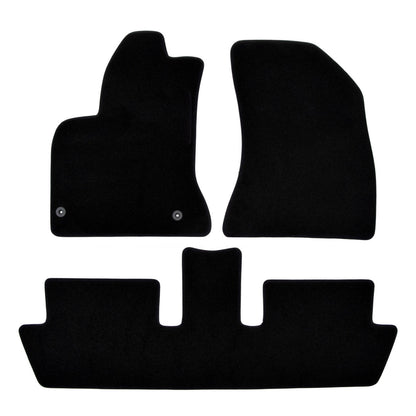 Covorase auto din velur Premium Black, Citroen C4 Picasso, 2006-2013
