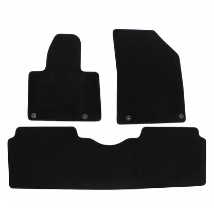 Covorase auto din velur Premium Black, Citroen C5, 2008-2017