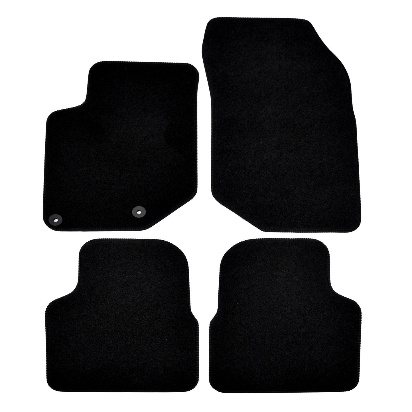 Covorase auto din velur Premium Black, Citroen Crossback, 2020-