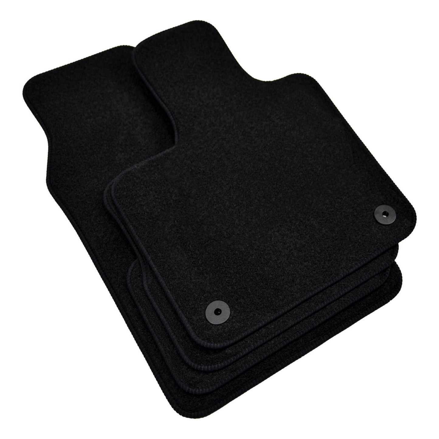 Covorase auto din velur Premium Black, Fiat 500e, electric, 2020-