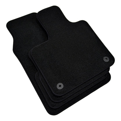 Covorase auto din velur Premium Black, Fiat 500e, electric, 2020-