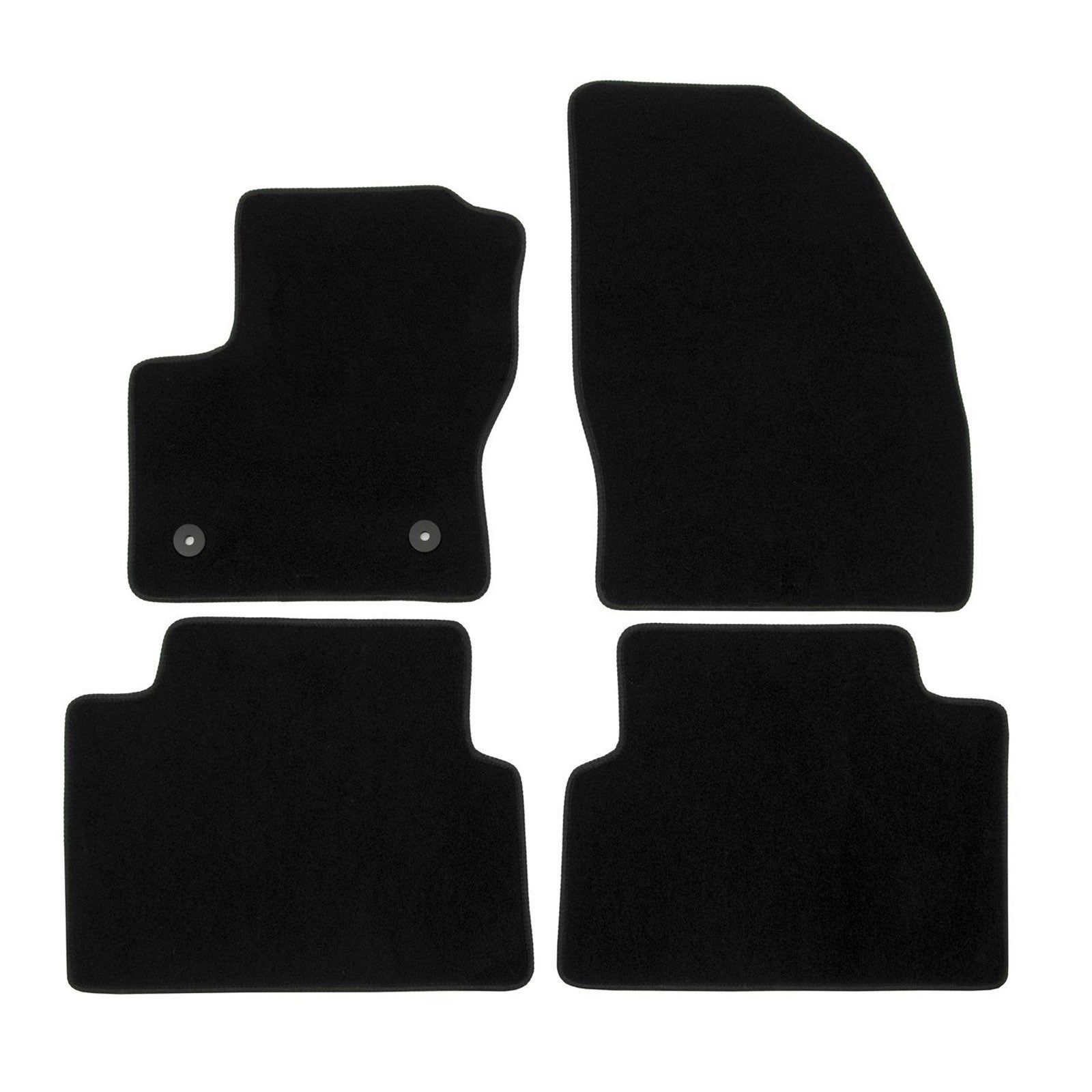 Covorase auto din velur Premium Black, Ford C-Max, 2011-2019