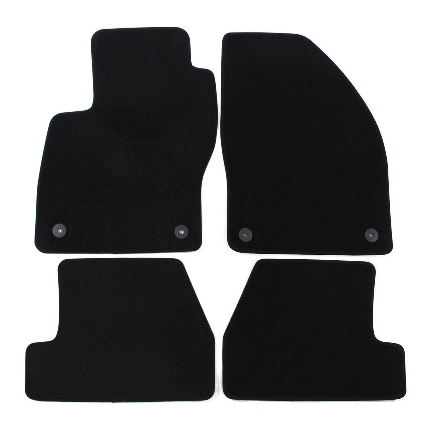 Covorase auto din velur Premium Black, Ford Focus III, 2011-2018