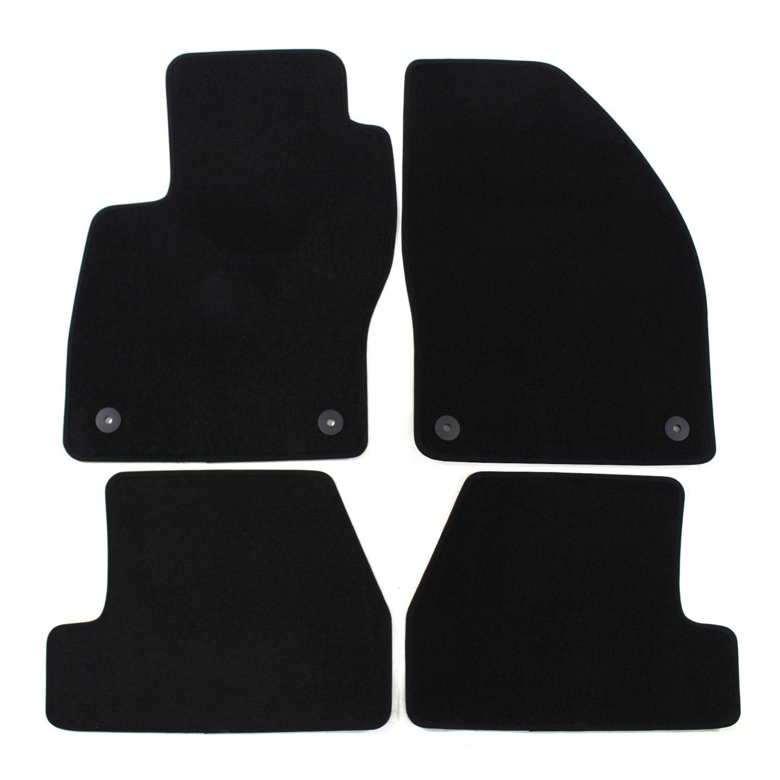 Covorase auto din velur Premium Black, Ford Focus III, 2011-2018
