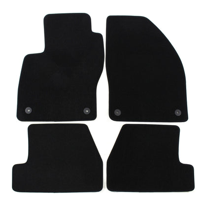 Covorase auto din velur Premium Black, Ford Focus III, 2011-2018