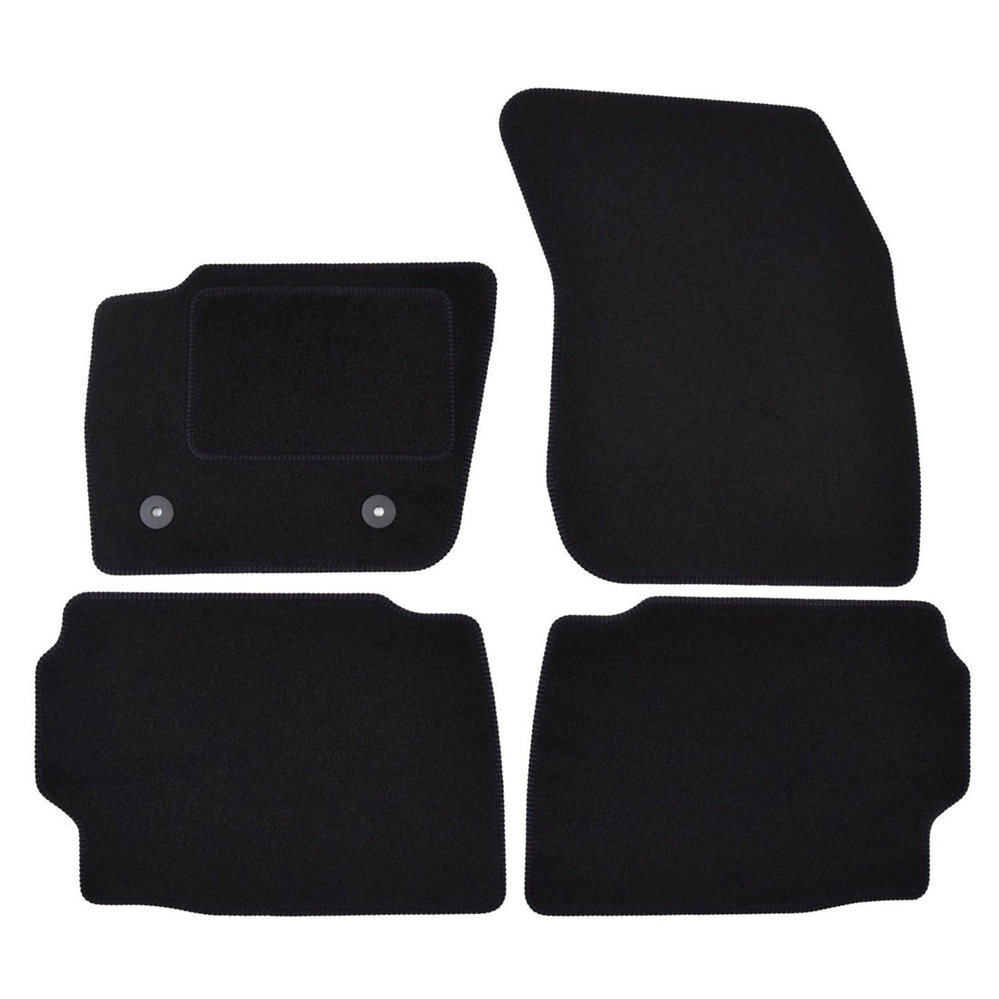 Covorase auto din velur Premium Black, Ford Mondeo (MK5), 2014-2022