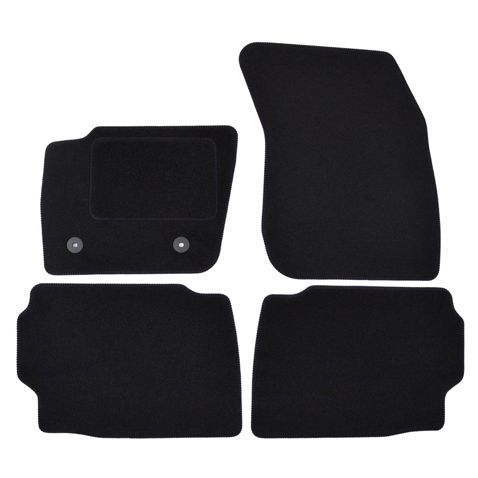 Covorase auto din velur Premium Black, Ford Mondeo (MK5), 2014-2022